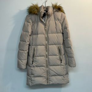 Ivanka Trump brand women’s parka size S cream color